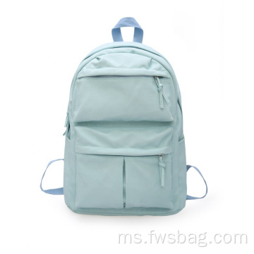 Kapasiti besar tahan lama Oxford Rucksack Unisex School Bags